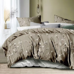 Whimsical Grove Bed Sheet Set - Without Filling - 6 Pcs - 4 Pillow Covers - 1 Bedsheet - 1 Duvet Cover