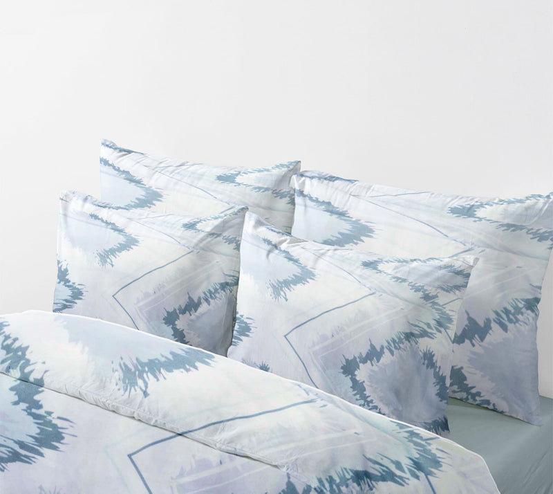 Ocean Breeze Bed Sheet Set - Without Filling- 6 Pcs - 4 Pillow Covers - 1 Bedsheet - 1 Duvet Cover